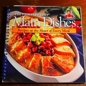 Pampered Chef Main Dishes Cookbook